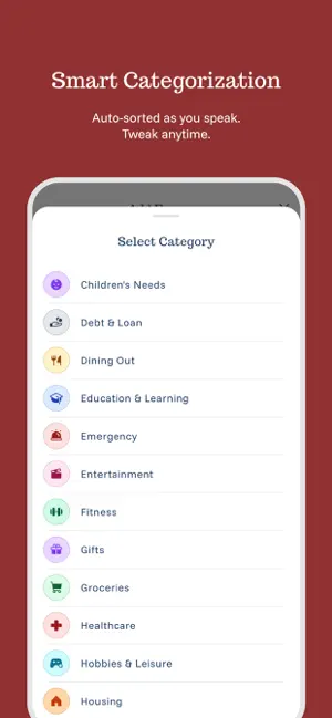 eqva | Voice Expense Manager screenshot 3