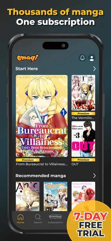 emaqi - Read Manga & Comics screenshot 1