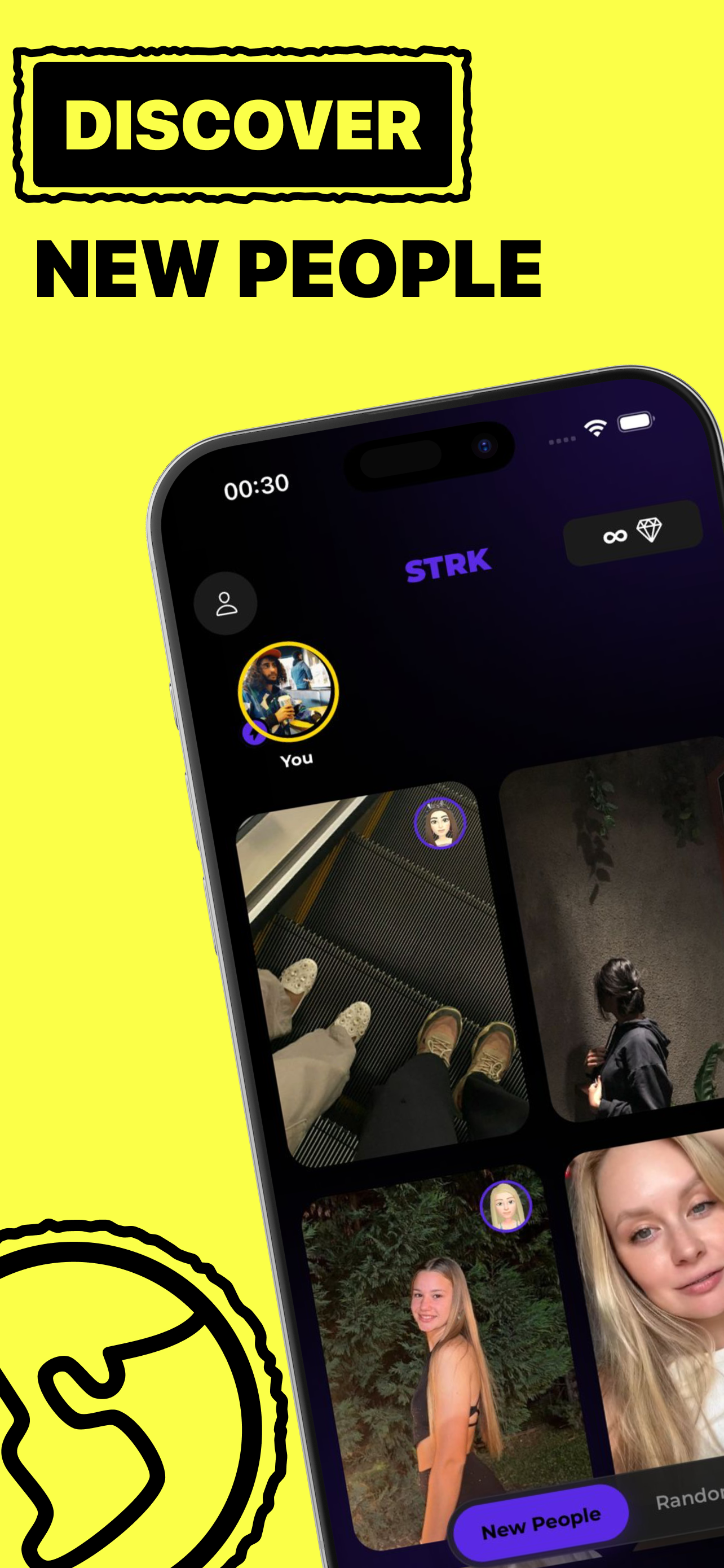 Random Chat & AddChat - STRK screenshot 3