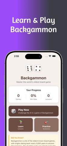 Backgammon - Play & Learn screenshot 1