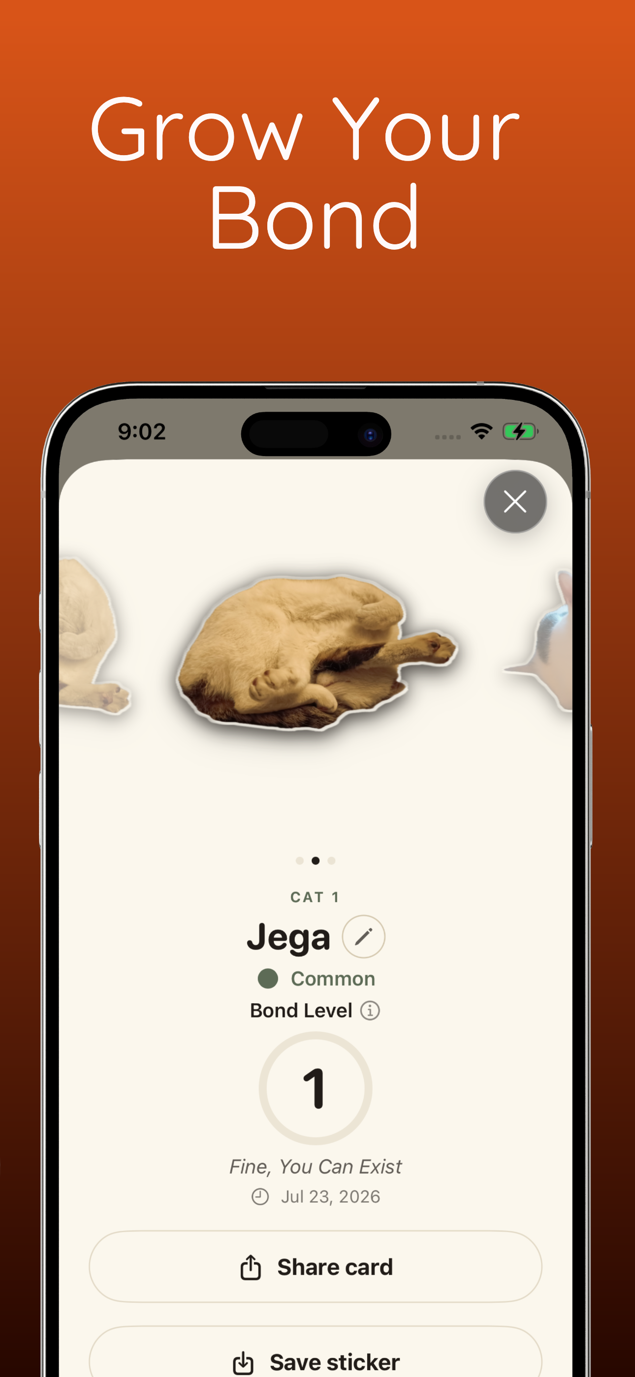 CatStamp: Catch Cat Stickers screenshot 3