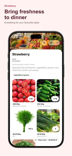 Strawberry: Grocery Delivery screenshot 3