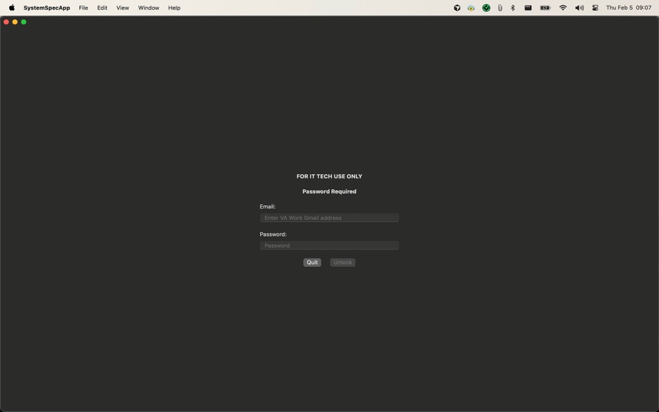 #1. SystemSpecApp (macOS) Przez: Gammalil Basallo