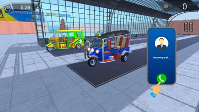 TukTuk Auto Rickshaw Taxi Game Screenshot