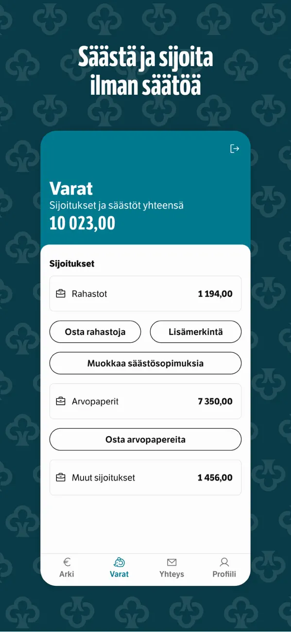 Screenshot #3 pour Säästöpankki Mobiili