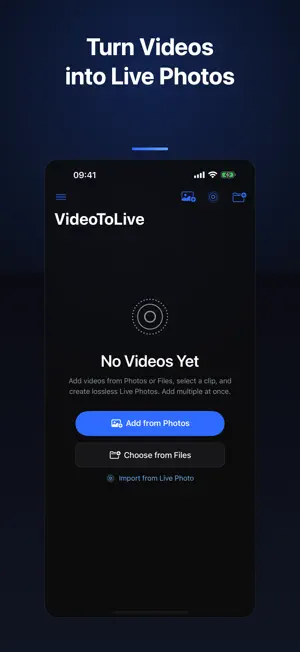 VideoToLive: Live Wallpaper screenshot 1