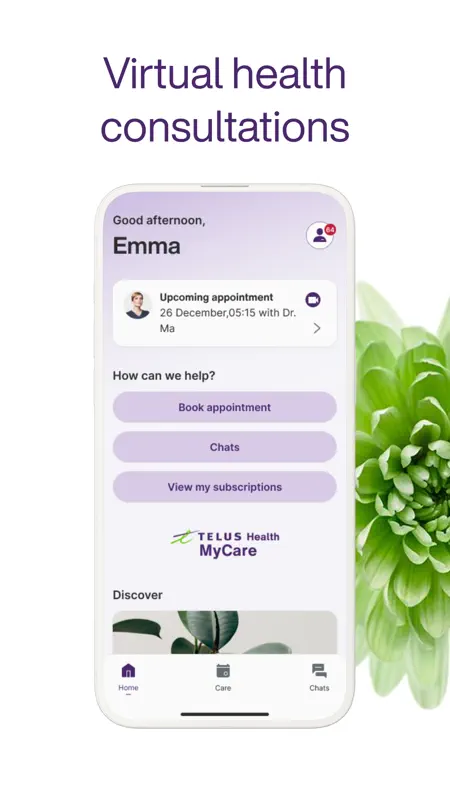 TELUS Health MyCare screenshot 1 of 4
