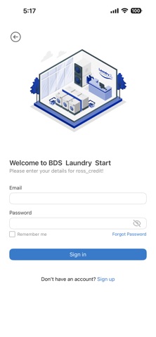 BDS Laundry Start screenshot