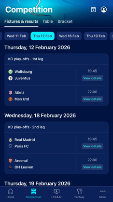 UEFA Women's Champions League screenshot 2