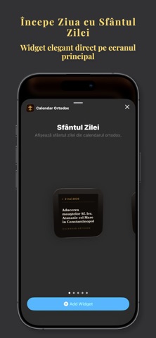 Calendar Creștin Ortodox iPhone screenshot