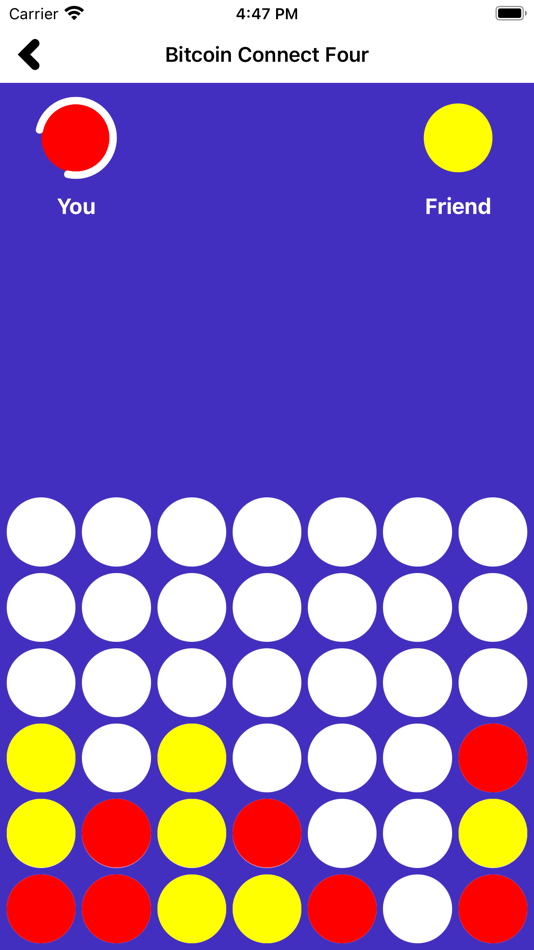 #7. Bitcoin Connect Four (iOS) Podle: Visunia GmbH