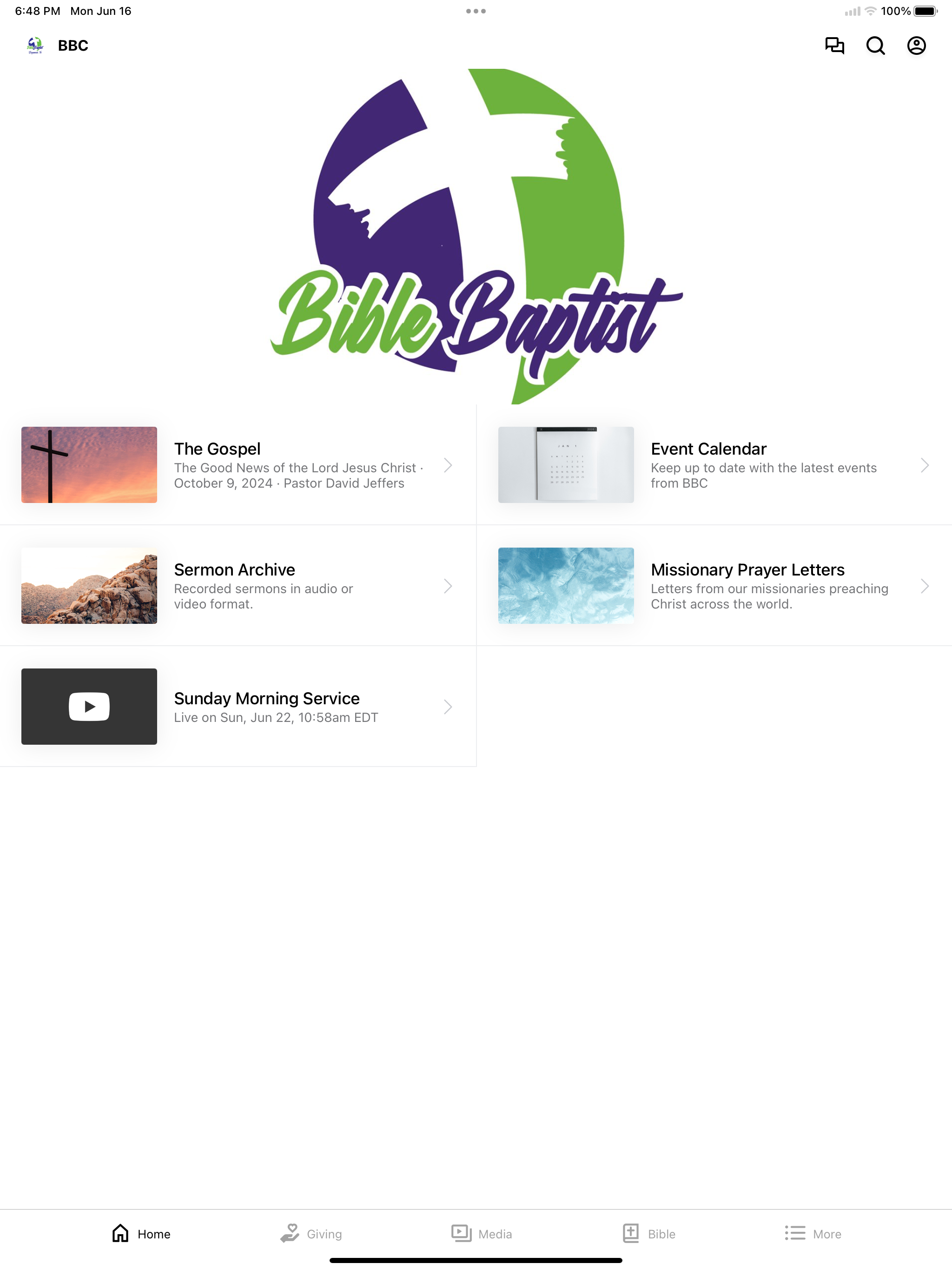 Bible Baptist: Seymour, TN