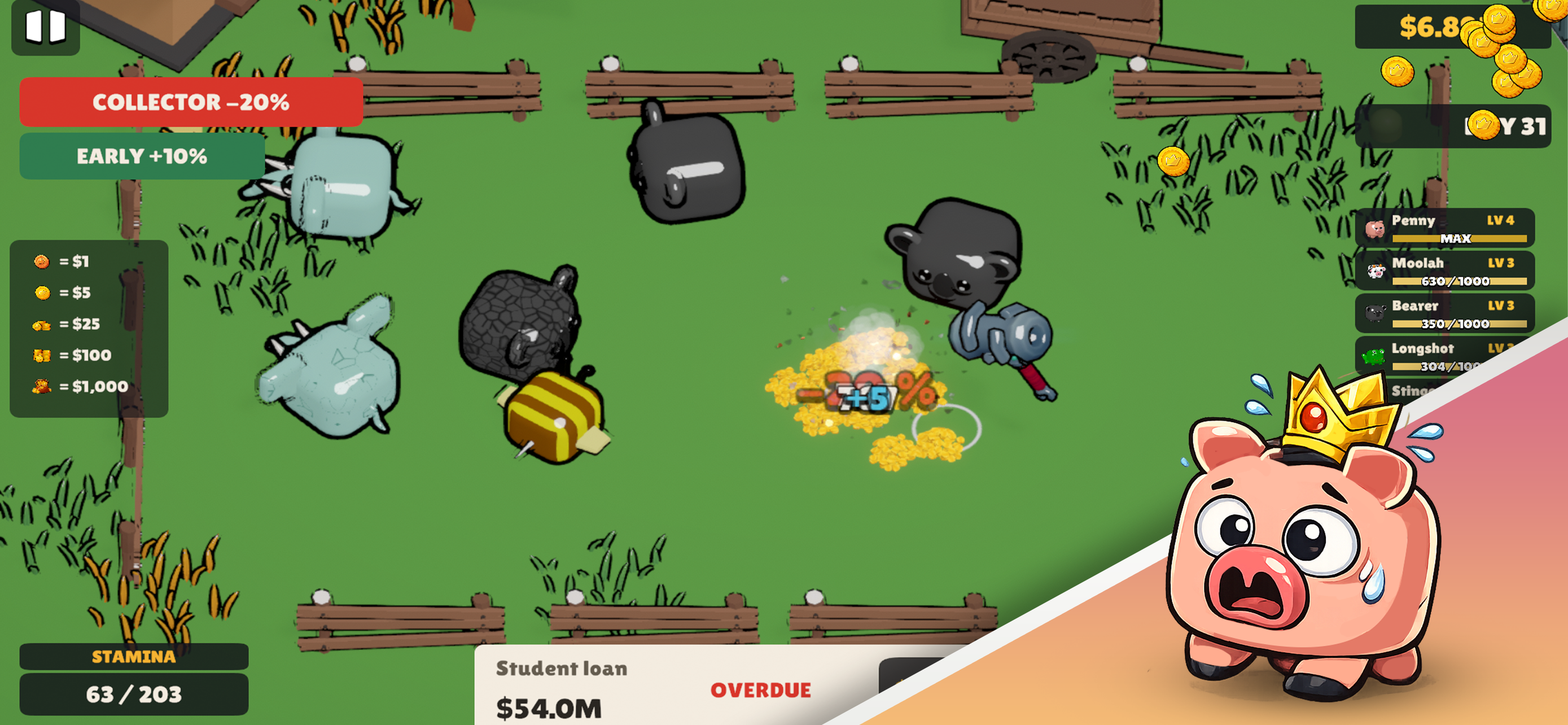 Bill Breaker: Hammer piggies screenshot 6