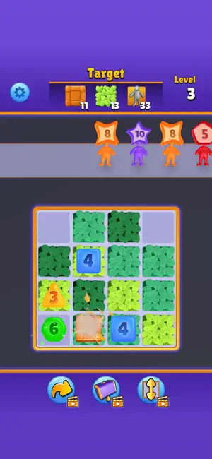 Merge & Serve: Number Puzzle screenshot 1