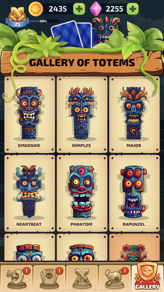 #5. Totems Roguelike Solitaire (iOS) 由: BigButton Co Sp.z o.o.