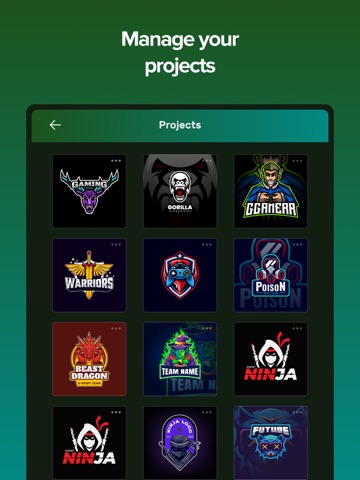 Logo Esport Maker - Mascot iPad screenshot