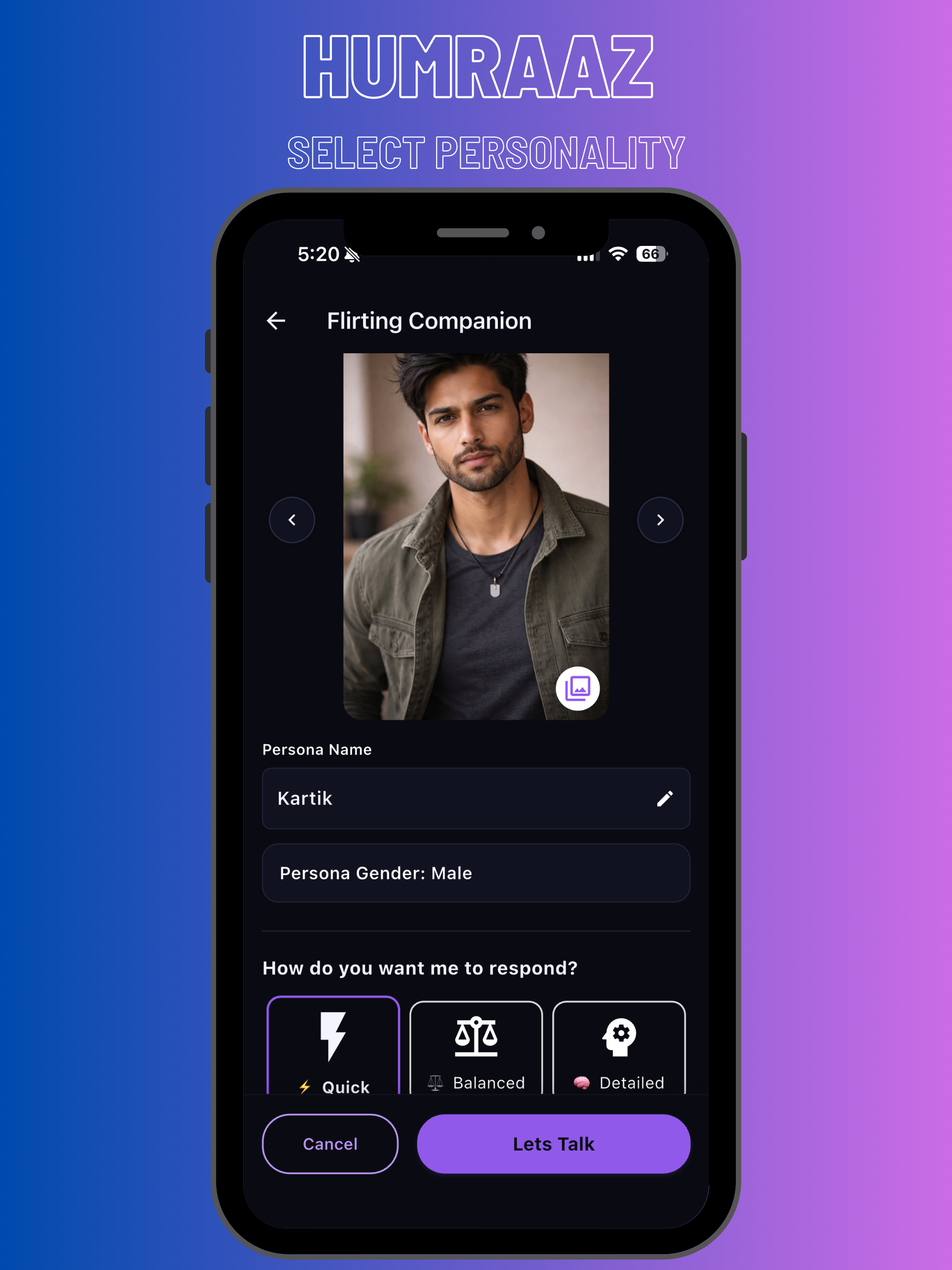 Humraaz: AI Companion