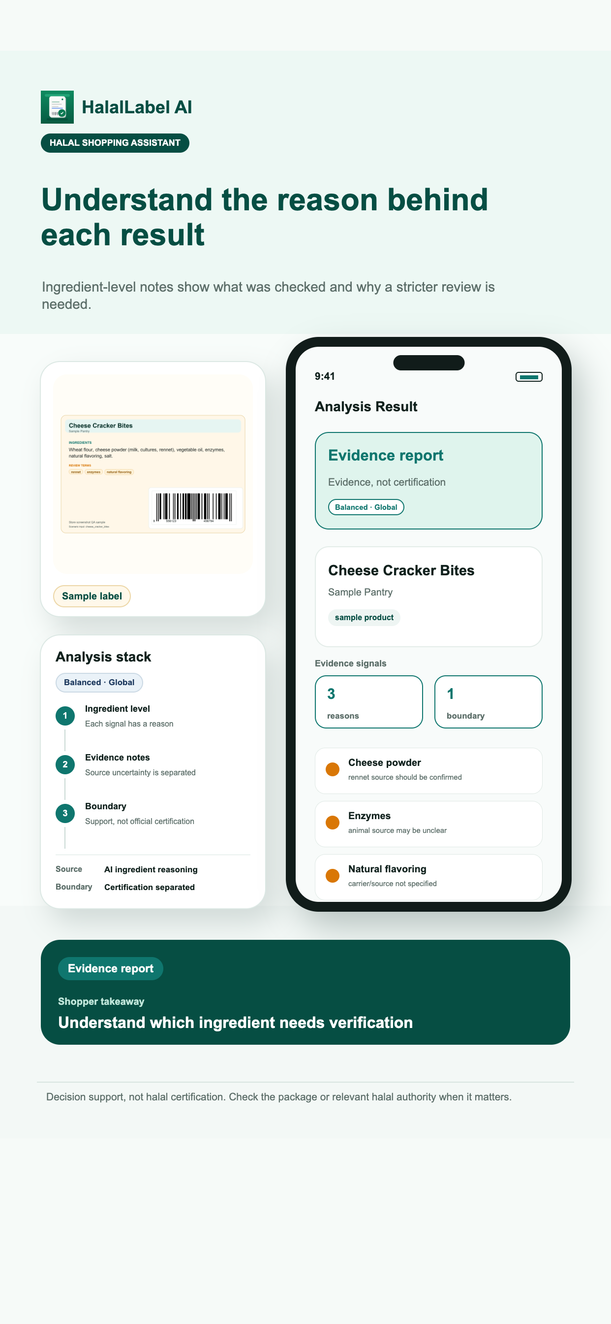 HalalLabel AI Halal Scanner screenshot 3