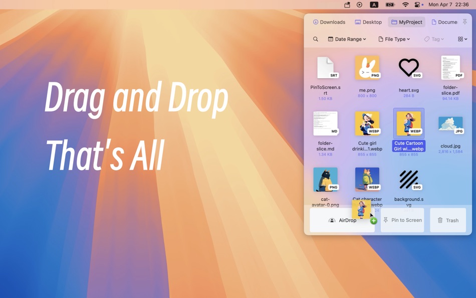 #5. Folder Slice (macOS) 由: 鸿呈 吉