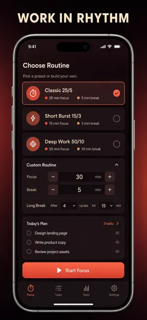 Pomodoro Timer Study Focus screenshot 2