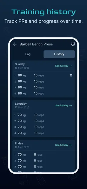 GymSet: Strength Training screenshot 3