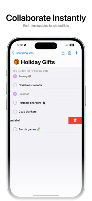 Shopping List & Planner Sync screenshot 3