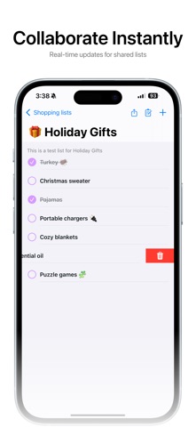 Shopping List & Planner Sync screenshot