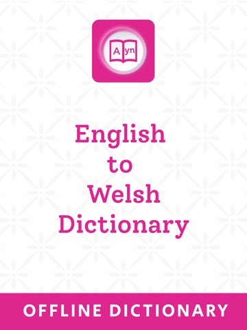 Welsh Dictionary iPad screenshot