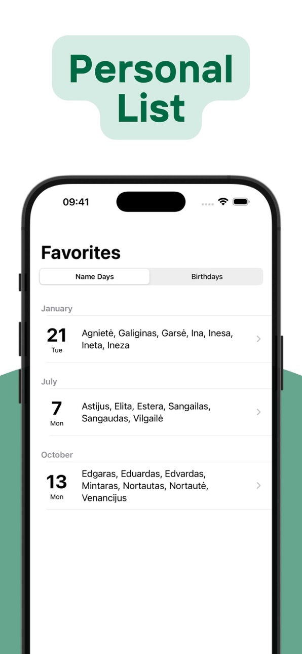 iPhone screenshot