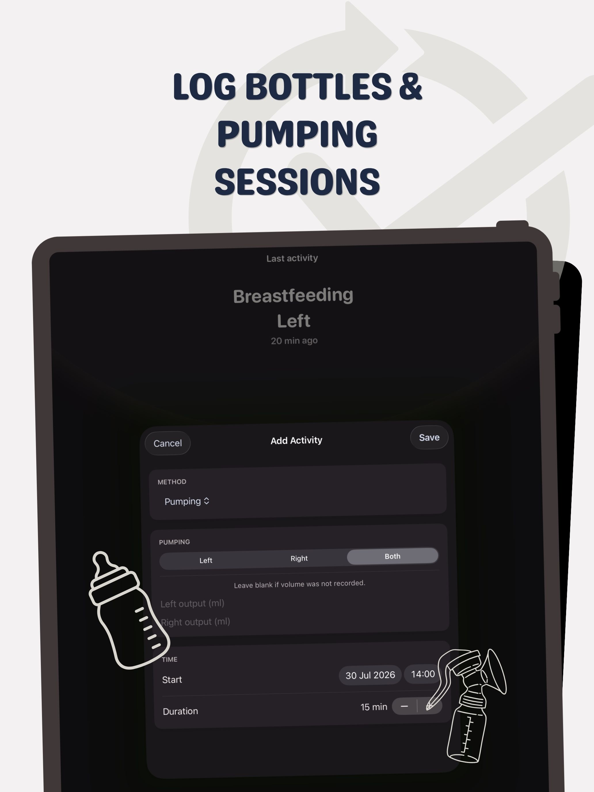 Breastfeeding Tracking & Timer screenshot 11