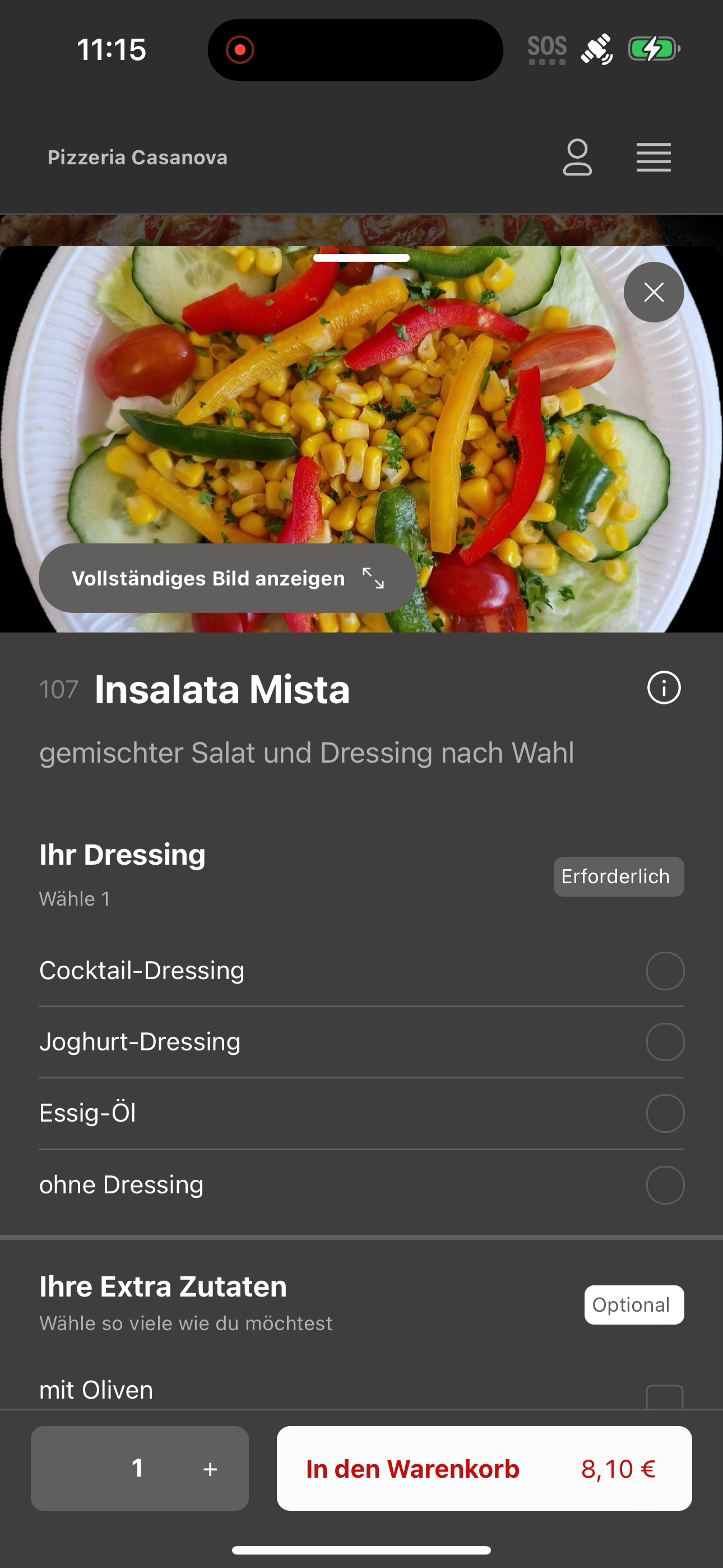 Pizzeria Casanova Hilden screenshot 8