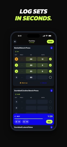 EGON — Workout Tracker screenshot