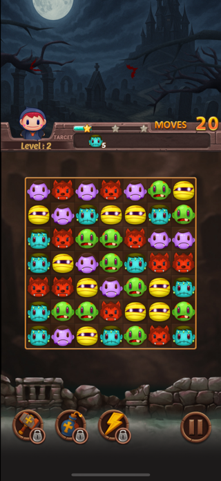 Match Monster : match 3 Screenshot 3 of 4