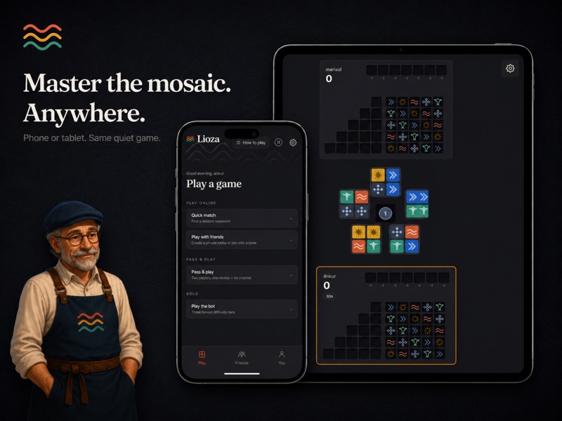 Lioza: Strategy Board Game official gameplay screenshot 1