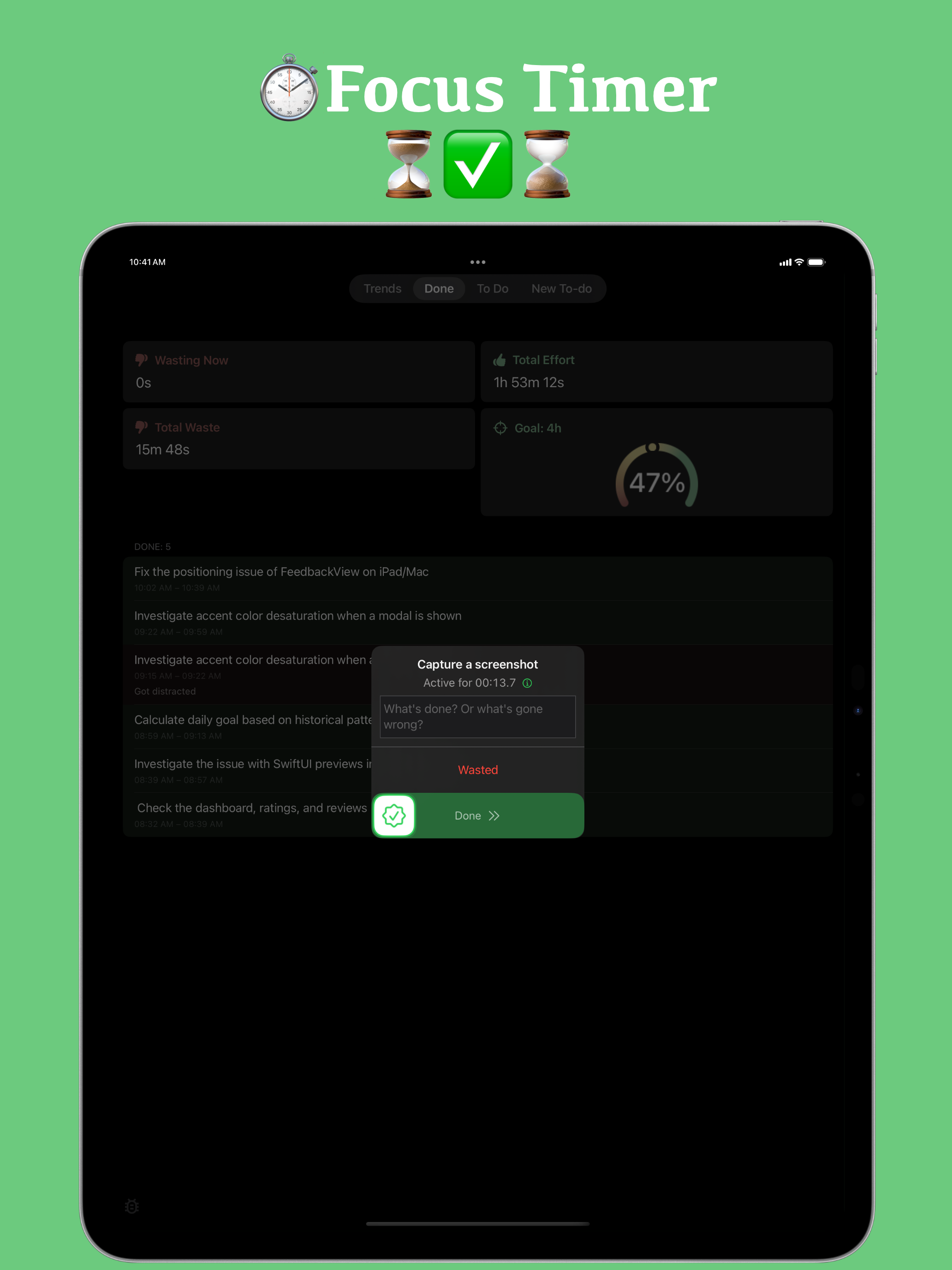 To-do-Done = Get Tasks Done! screenshot 6