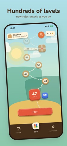 Samewise: Hidden Rule Puzzle iPhone screenshot