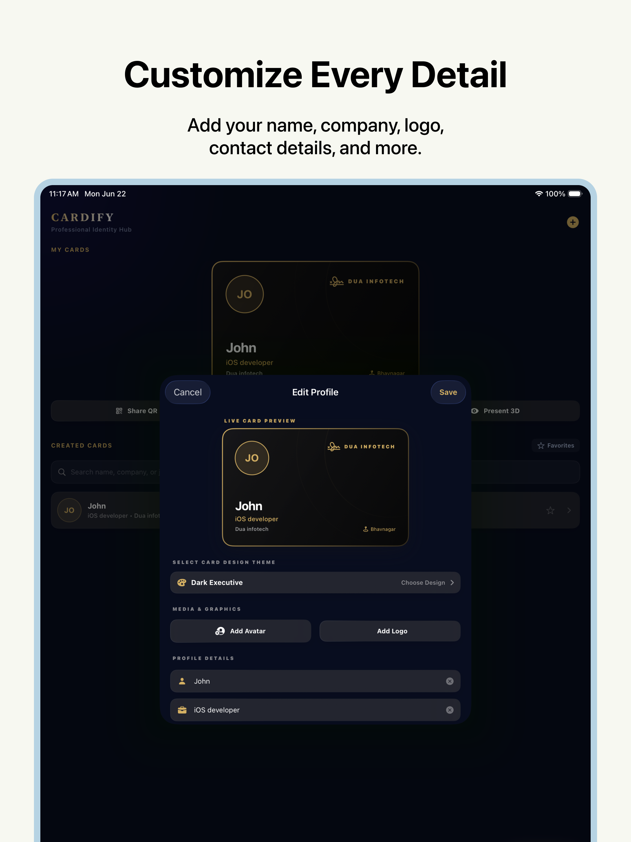 Cardify - Smart Card Generator screenshot 5
