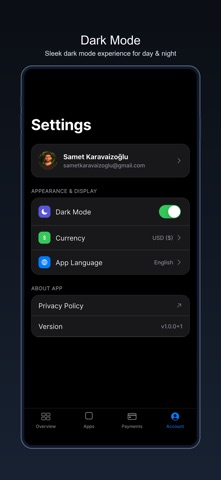ADTable - AdMob Revenue Track iPhone screenshot