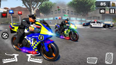 Police Moto Bike Chase Crime Screenshot