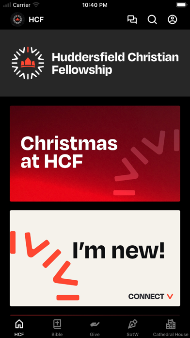 HCF Church Screenshot