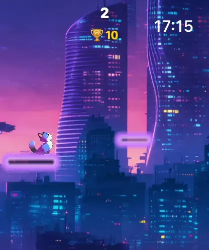 Screenshot von Cat Jump: Spiele Für Watch auf dem iPhone 1