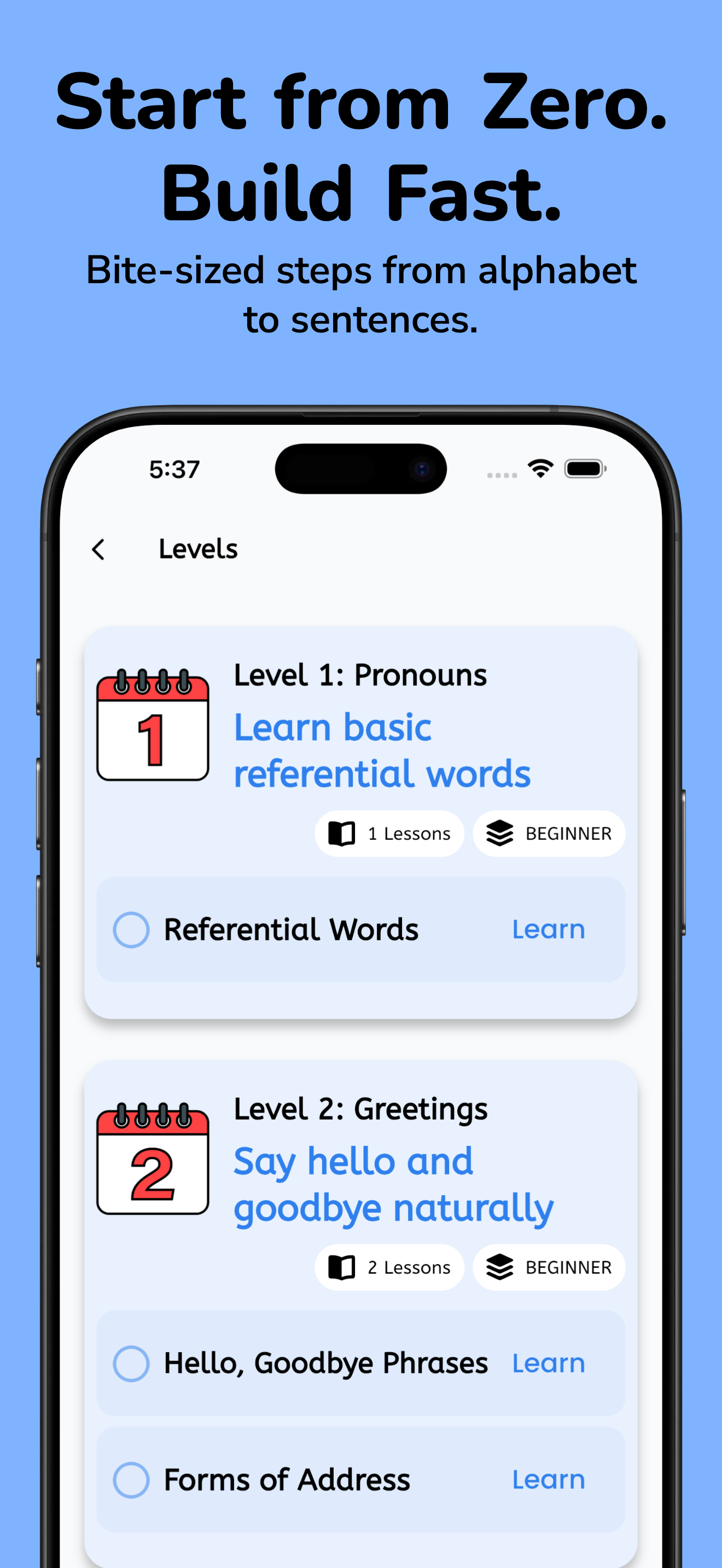 Learn Armenian For Beginners screenshot 3