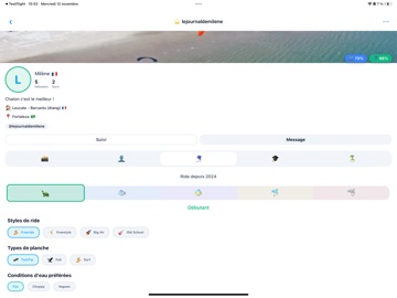 Kiteloopers iPad screenshot