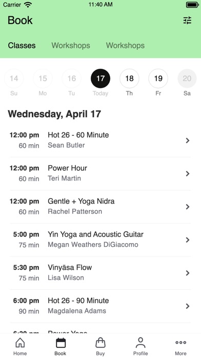 Bella Prana Yoga & Meditation Screenshot
