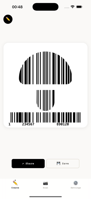 Artistic Barcode Screenshot 1 of 4