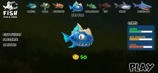 3D Fish Feeding and Grow - Screenshot 2