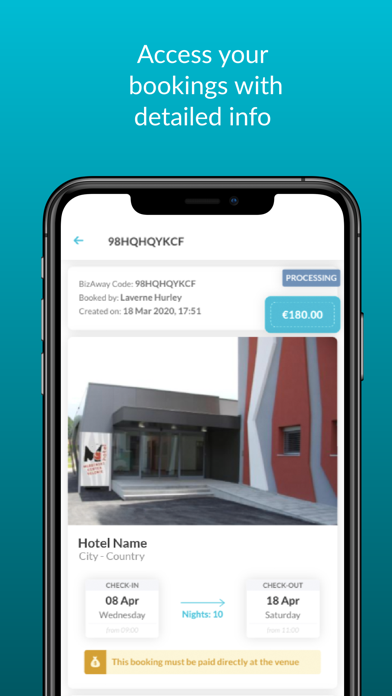 BizAway Screenshot
