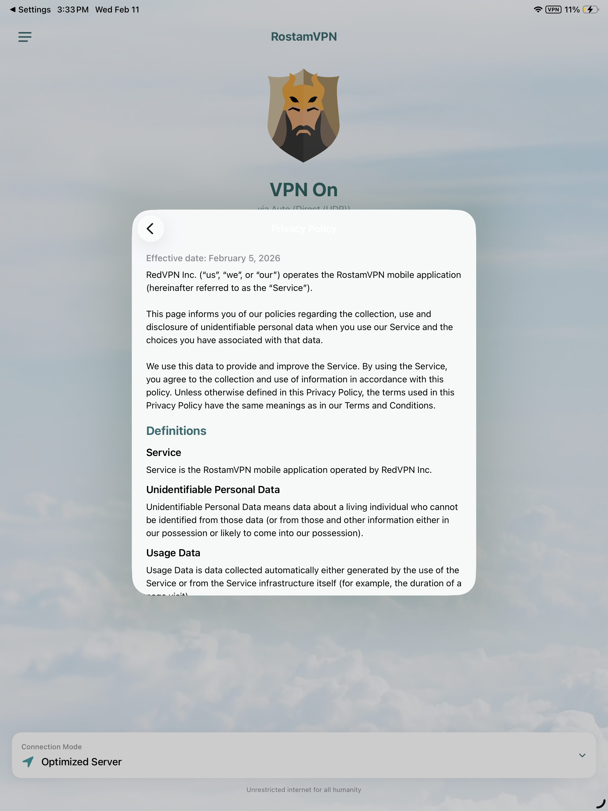 RostamVPN - Unlimited Fast VPN