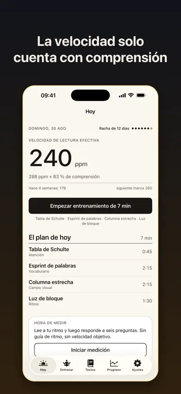 Readglide: Leitura Rápida screenshot 1 of 5