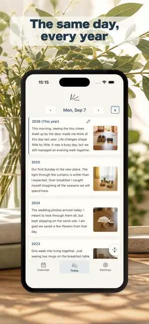 100 Year Diary Journal screenshot 1